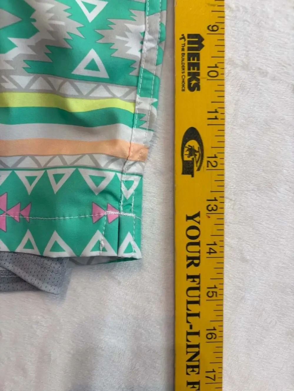 Chubbies 'The En Fuegos' 4-inch Inseam Geometric Print Swim Trunks